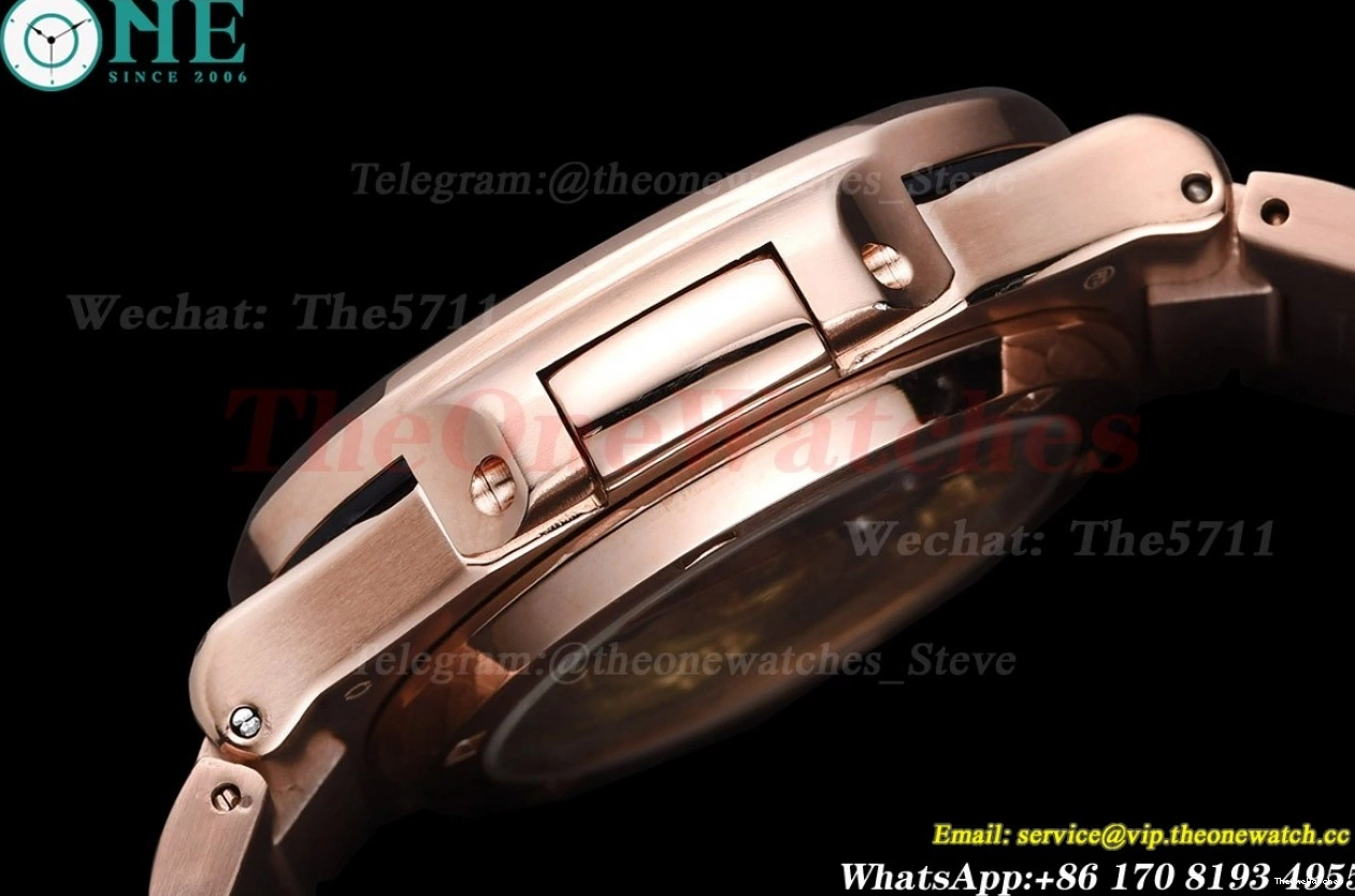 Dial RG Nautilus MY8215 GDF RG White 40mm 0514
